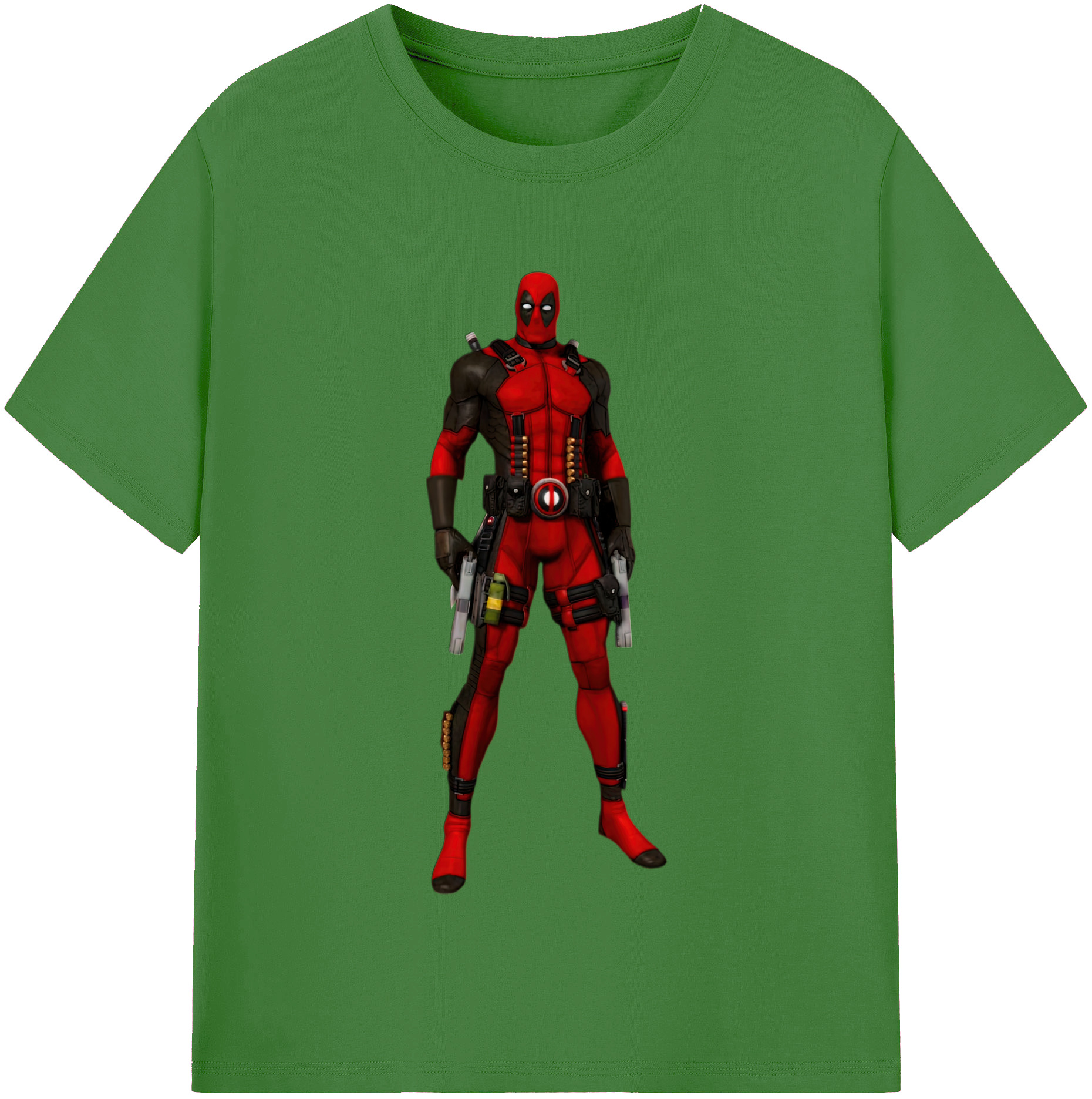 （画像用） Deadpool デッドプール レディースカジュアルプリントTシャツ（綿100％）